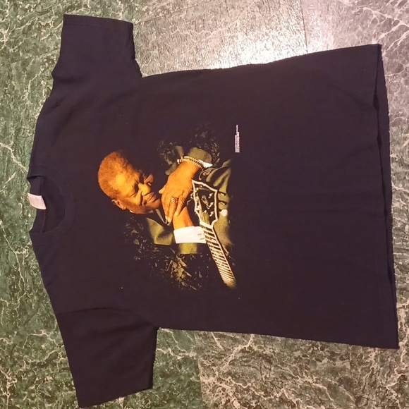 B.B. King Concert Tee Shirt 2002 King road show men's size large - Picture 3 of 6